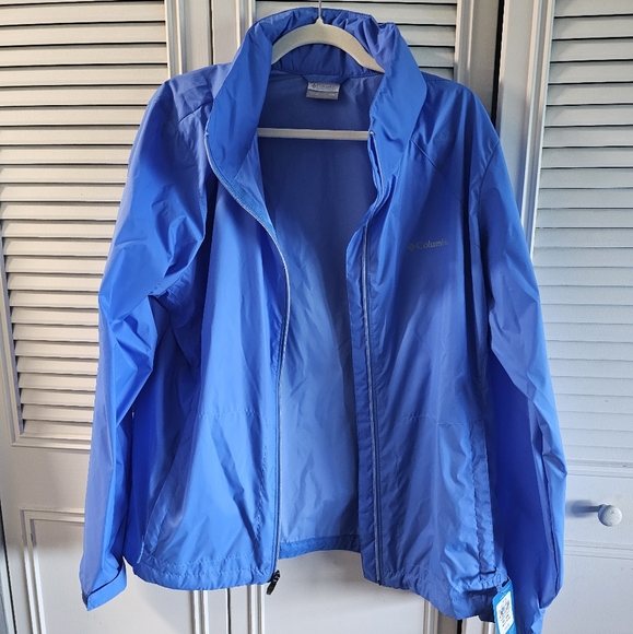 Columbia Vibrant Blue Outdoor Jacket - Picture 1 of 6